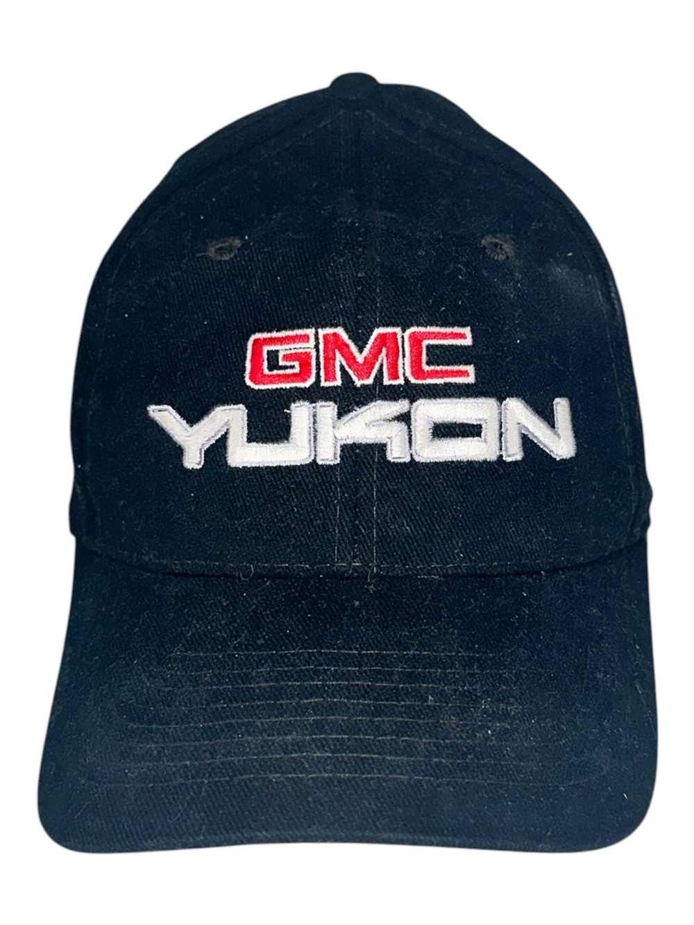 GMC Yukon Black Adjustable Baseball Cap Embroidered Logo Dad Hat